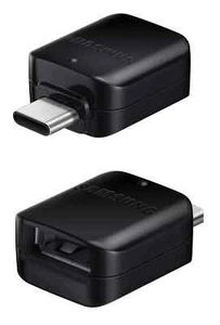 2 Units OEM Black Samsung OTG Adapter USB Type-A To USB Type-C Connector S8 S8+ - Picture 1 of 2