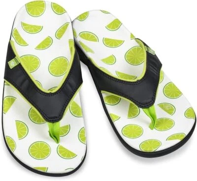 Chanclas para mujer Spenco Yumi Fruitopia limas 9 medianas Foto 1 de 4