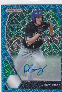 Drew Gray - Carolina Blue Velocity ((AUTO)) - 2021 Panini Prizm Draft Picks - Bild 1 von 2