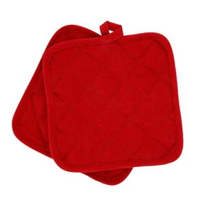 Pot Holders for Kitchen - Pack of four (4) units - Red - Picture 1 of 1