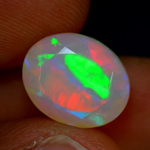4.50Ct UNIQUE 3D BROAD FLASH PATTERN NATURAL SOLID WELO OPAL GEMSTONE - Picture 1 of 1