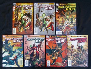 RANN-THANAGAR WAR 1 1A 2 3 4 5 6 Complete - 1st Prints (DC 2005) 9.4 NM - Picture 1 of 2