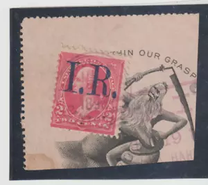 US Scott # R155b Used SON Fancy CXL Revenue Stamps - Picture 1 of 1