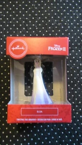 HALLMARK ELSA FROZEN 2 II WHITE DRESS ORNAMENT 2020 New In Box - Bild 1 von 2