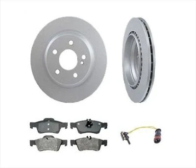 Se adapta a rotores de freno trasero y pastillas sensores para Mercedes Benz 03-06 S430 S500 4Matic Foto 1 de 4