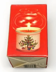 Nikko Vintage Happy Holidays Mini Candle Lamp in Box Made Japan Tree NIB - Picture 1 of 4