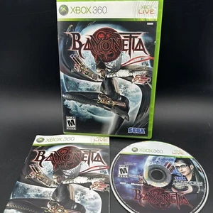 Bayonetta (Microsoft Xbox 360, 2010) komplett mit Handbuch CIB getestet und funktionsfähig - Bild 1 von 8