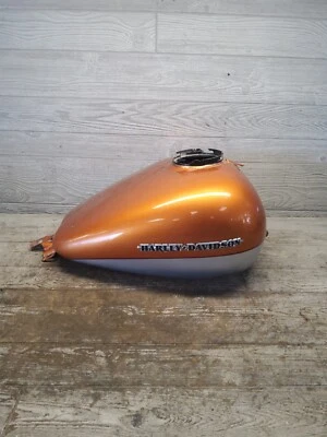 Harley Davidson 2014 14-21 FLHTCU tanque de gasolina ultra clásico fabricante de equipos originales naranja Foto 1 de 4