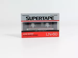 Realistic LN 60 Blank Cassette Tape factory sealed rare - Picture 1 of 4