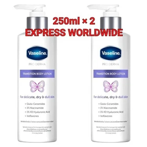 Vaseline Pro Derma Transition Body Lotion Niacinamide 4D HYALURON Ceramides x2 - Picture 1 of 3