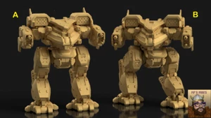 Mecanismo Bullshark BSK-M3 para Battletech escala CGL Syllogy 6 mm-10 mm-15 mm - Imagen 1 de 1