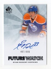 2011-12 SP Authentic Future Watch Rookie Autograph Ryan Nugent-Hopkins 497/999