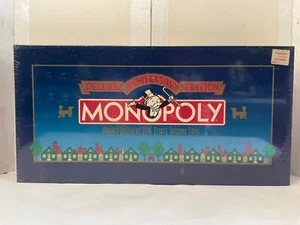 New & Sealed ! Deluxe Monopoly Vintage Board Game Real Estate Card Property 1984 - Picture 1 of 12