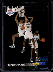 1992-93 Upper Deck Shaquille O'Neal Rookie Card RC #1b Magic