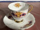 Royal Windsor Royal Canadian Bone China Tea Cup And Saucer Multicolor