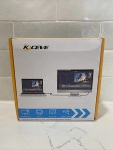 KCEVE Triple DP/HD USB 3.0 KVM Switch With Wired Remote - KC-KVM303DH - Picture 1 of 3