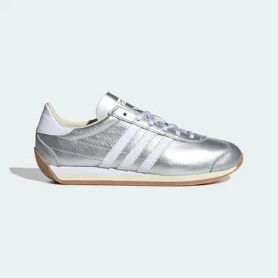 Adidas Country OG Silver Metallic JP7636 Silber Unisex Sneaker Bequem - Bild 1 von 4