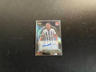 2022-23 Topps Finest Bundesliga Autograph Black#BCA-DSC Derry Scherhant /150 - Image 1 of 2