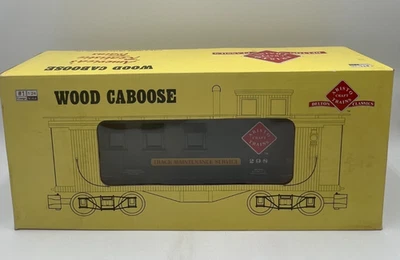 Aristo-Craft Wood Caboose ART-82198 Aristo Craft Maintenance Of Way G Scale New - Image 1 of 4