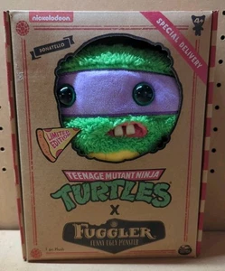 Peluche Teenage Mutant Ninja Turtles Fuggler Donatello Edición Limitada Juguete NUEVO - Imagen 1 de 11