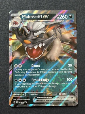 Mabosstiff ex 086 Sv: Scarlet & Violet Promo Cards Holo - Image 1 of 2