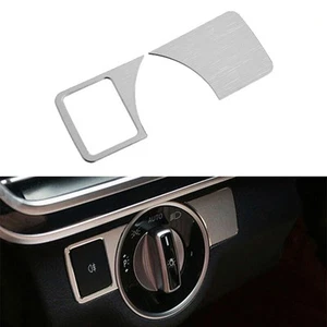 Garniture bouton interrupteur phare argent haute qualité pour Mercedes ML W166 GL X166 - Photo 1/20