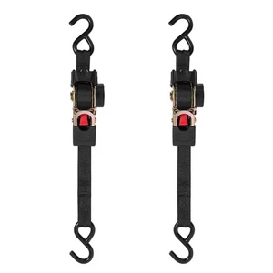 Heavy Duty Self Retracting Ratchet Straps for Motorcycle,Truck,Securing Cargo... - Picture 1 of 8