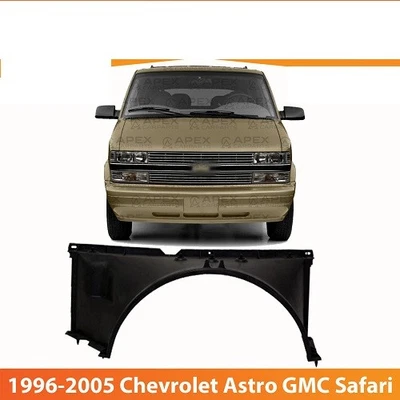 TRQ Upper Fan Shrouds For 1996-2005 Chevrolet Astro GMC Safari GM3110110 Foto 1 de 4