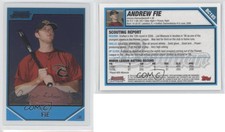 2007 Bowman Chrome Prospects Andrew Fie #BC185