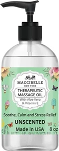 Aceite de masaje sensual natural sin perfume Maccibelle para parejas terapéutico... - Imagen 1 de 2