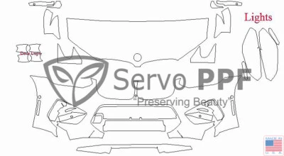 Precut 3M PRO серии прозрачный бюстгальтер набор для 20 + BMW X3M / X3 M конкуренции  - Изображение 1 из 4