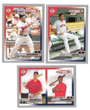 2005 Topps Total SILVER / GREY - BOSTON RED SOX Team Set