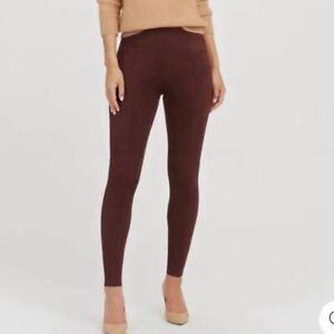 SPANX Ladies Size Extra Large Faux Suede Leggings