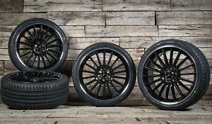 4 jantes + pneus neufs 19'' style AMG Mercedes classe A, B, C, CLA, GLA, GLC - Imagen 1 de 1