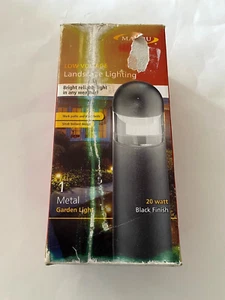 Malibu Low Voltage Landscape Light Black Finish Metal 20 Watt 8301-9300-01 - Picture 1 of 4