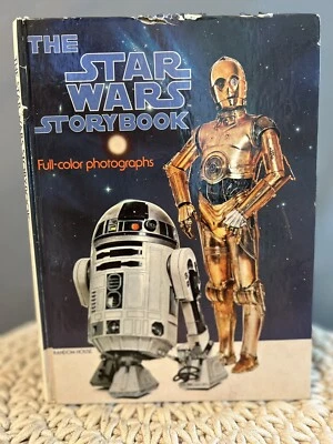 VTG THE STAR WARS STORYBOOK 1978 Hard Cover Full Color Photographs Random House — 第 1/4 张图片