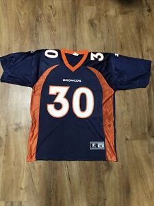 VTG Denver Broncos Terrell Davis Starter Jersey Size 46 Medium