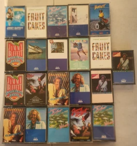 Jimmy Buffett Music Cassette Tape LOT 21 Tapes - Picture 1 of 6