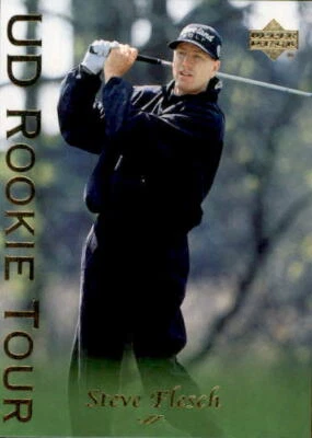 Steve Flesch 2003 Upper Deck Golf Rookie Tour Card #40 - Image 1 of 2