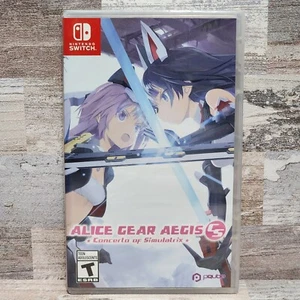 Brand New Sealed Alice Gear Aegis CS: Concerto of Simulatrix Nintendo Switch - Picture 1 of 7