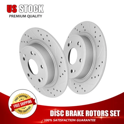 Rotores de freno traseros para Honda Accord 2015 Civic 2009-2014 Acura TSX ILX 2005-2021 Foto 1 de 4