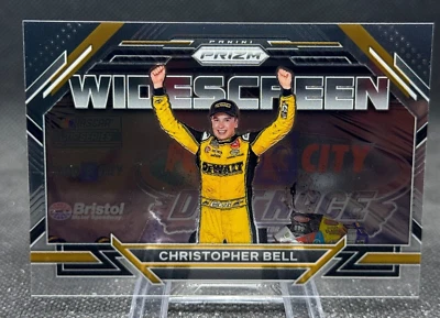 Christopher Bell 2023 Panini Prizm Racing NASCAR Widescreen Insert #WS10 - Image 1 of 2