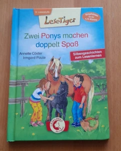 Lesetiger - Zwei Ponys machen doppelt Spaß: Silbengeschi... | Buch | Zustand gut - Bild 1 von 2