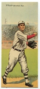 Dover reprint - 1911 Mecca Double Folder T201 Zack Wheat / Bill Bergen Dodgers - Picture 1 of 2