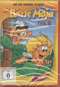 Die Biene Maja Teil 8 Kult DVD NEU Original TV-Serie Episode 33 - 36 Willi Flip - Foto 1 di 2