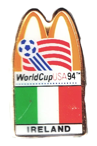 1994 USA WORLD CUP SOCCER MCDONALDS TEAM FLAG PINS [SET of 12 PINS] Cover