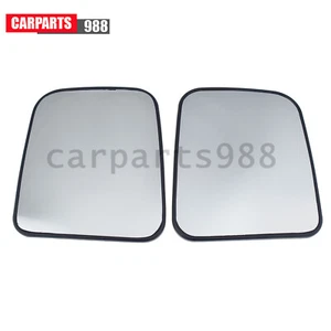 Left Right Mirror Glass Heated w/ Backing For Nissan Pick-up Patrol Y61 Navara - Picture 1 of 8