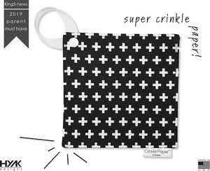 Crinkle Paper Baby Sensory Soother Toy Development Teether Baby Entertaining - Picture 1 of 6