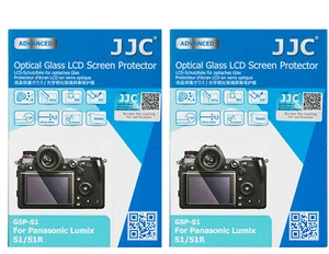 (2 Pcs) JJC GSP-S1 9H Tempered Glass LCD Protector Panasonic Lumix S1 S1R - Picture 1 of 8