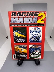 Racing Mania 2 EA Sports 4 Game Pack Nascar Superbike Need For Speed New Sealed - Picture 1 of 8